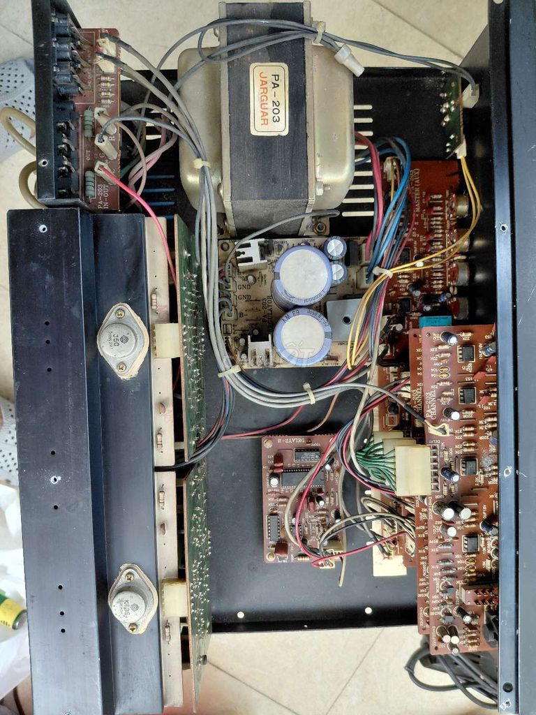 Amply Jarguar PA-203A Đen Nguyên bản. Mua bán Tivi, Âm thanh tại Quận Tây Hồ Hà Nội được đăng bởi An Khang hình 1