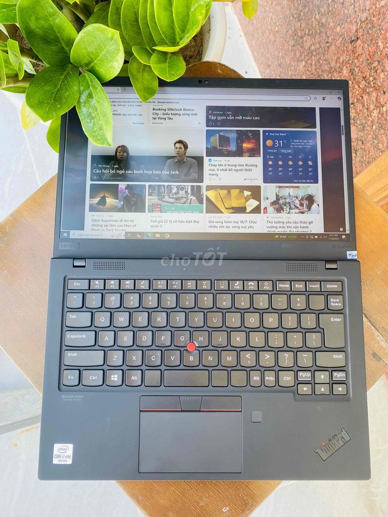 Laptop Lenovo Thinkpad X1 Carbon gen 8 i7 16/512GB. Mua bán Laptop tại Quận Ngũ Hành Sơn Đà Nẵng được đăng bởi Kiều Trang hình 1
