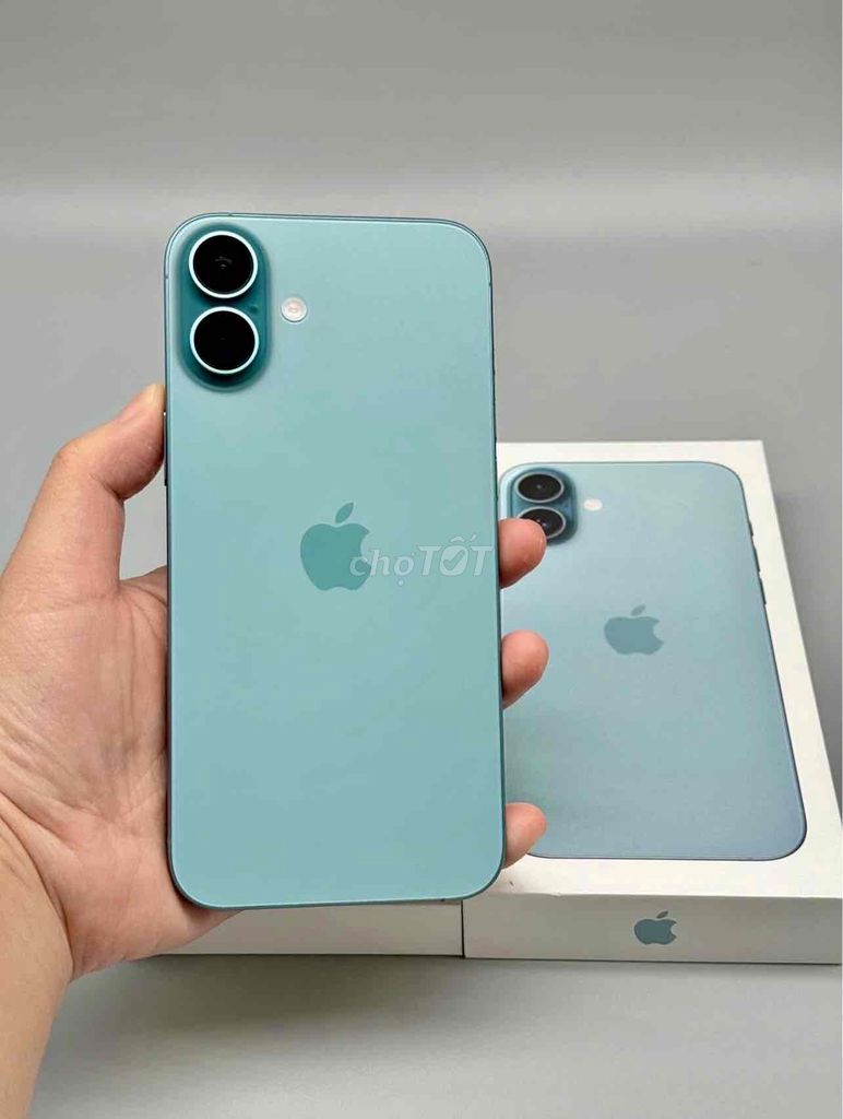 iPhone 16 Plus 128GB Teal FULLBOX BH APPLE 01/2026. Mua bán Điện thoại tại Quận 10 Tp Hồ Chí Minh được đăng bởi iStockHCM hình 1