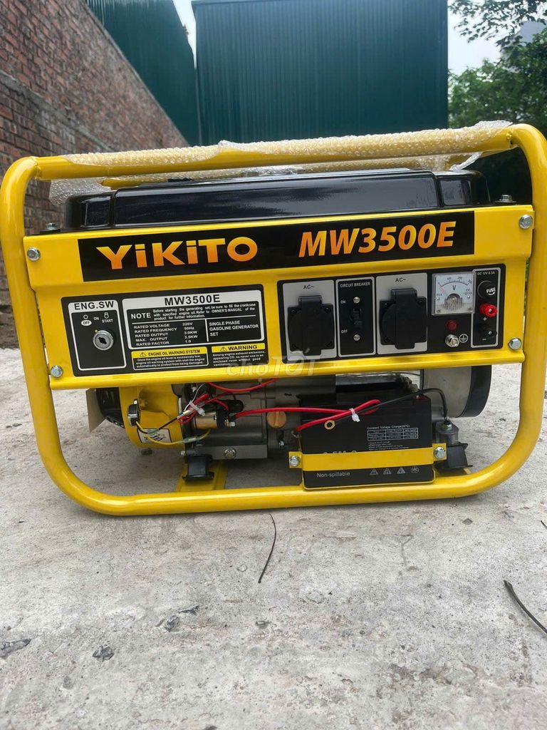 Máy phát điện chạy xăng gia đình 3.5kw Yikito Mới. Mua bán Đồ chuyên dụng, Giống nuôi trồng tại Huyện Thanh Trì Hà Nội được đăng bởi Cửa Hàng Máy Móc Hòa Phát hình 1