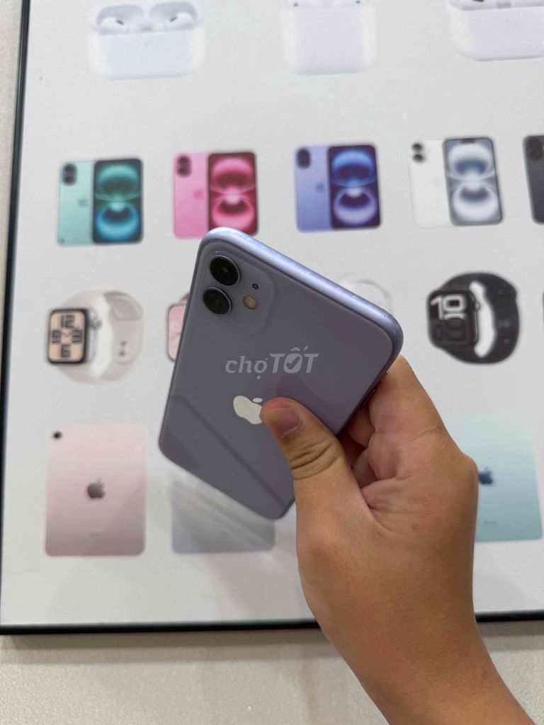 Apple iPhone 11 64GB Tím Like New. Mua bán Điện thoại tại Quận Thanh Xuân Hà Nội được đăng bởi Luu Hong Phu hình 1