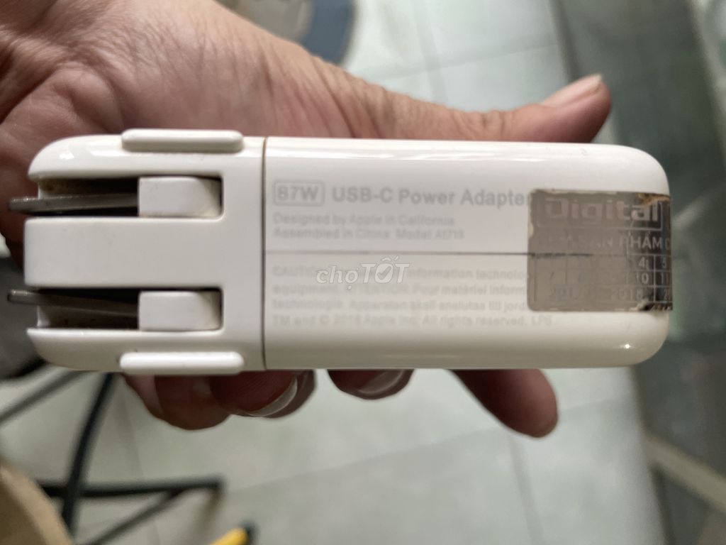 Sạc MacBook Pro 87W USB-C hàng zin chính hãng. Mua bán Phụ kiện (Màn hình, Chuột...) tại Thành phố Thủ Đức Tp Hồ Chí Minh được đăng bởi Luân Phát Computer hình 1