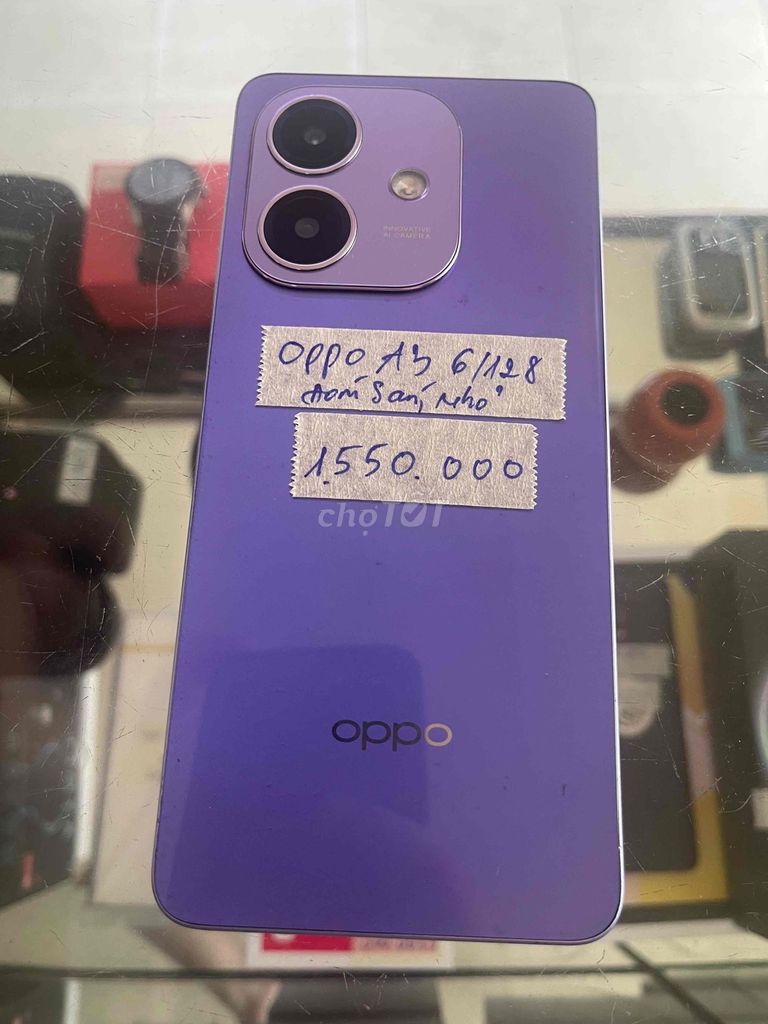 Oppo A3 6/128gb màn có đóm sáng nhỏ. Mua bán Điện thoại tại Quận Ninh Kiều Cần Thơ được đăng bởi Cầm Đồ Anh Quý hình 1