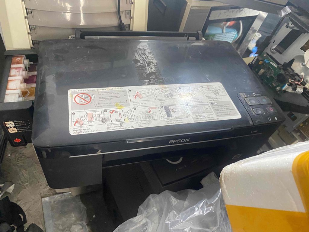 xác máy in màu epson L200 cho thợ