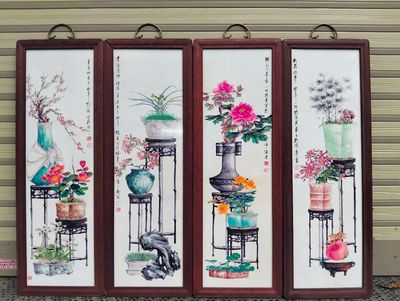 Tranh Tứ Quý. Mua bán Đồ sưu tầm, đồ cổ tại Quận Hà Đông Hà Nội được đăng bởi Trung Nguyen Hoang