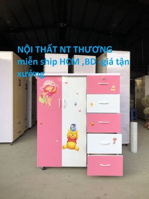 tủ áo c1m25x1m05 nhựa Đài Loan bền đẹp -mới 100%