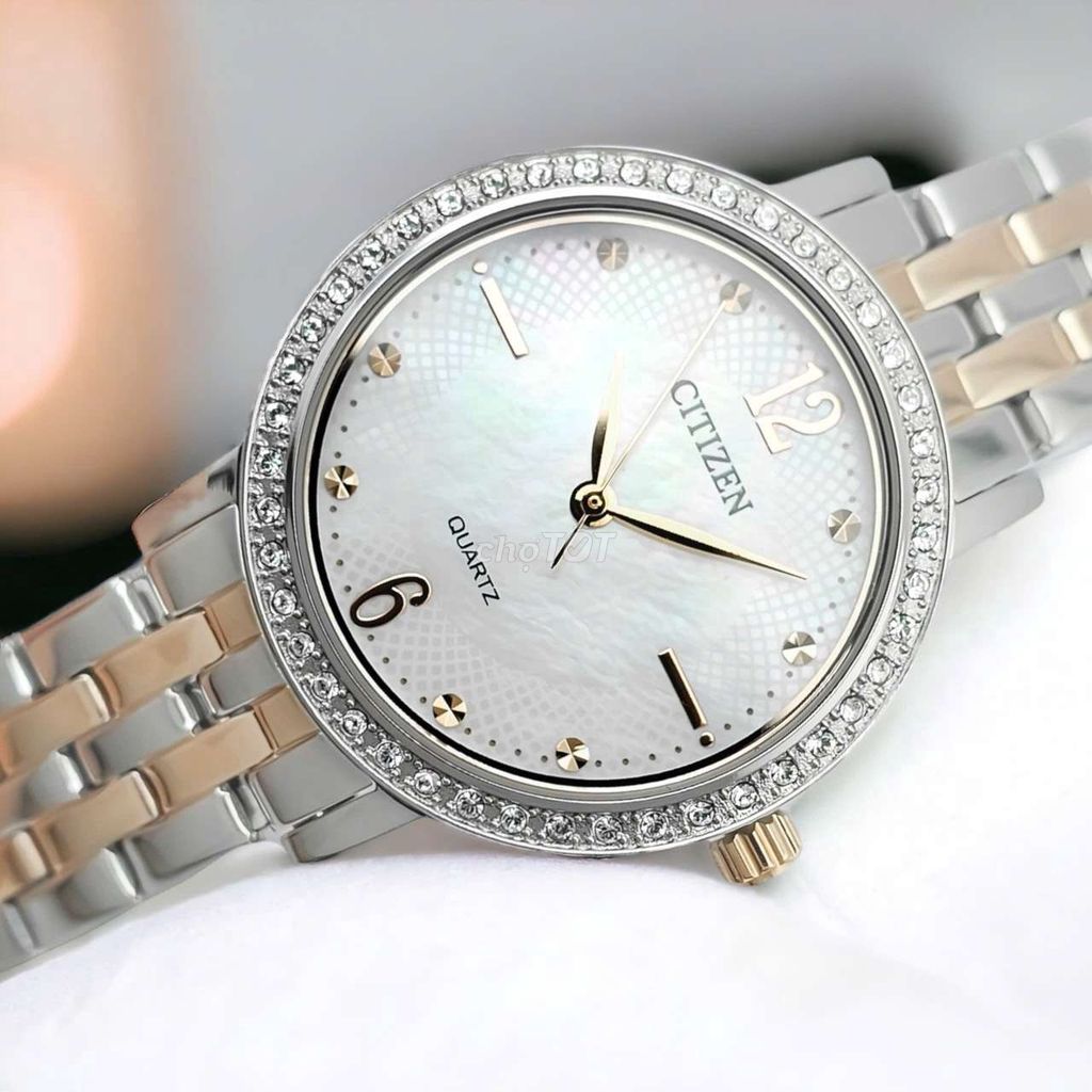 New Model Citizen Classic Quartz Nữ Đính Đá Xinh