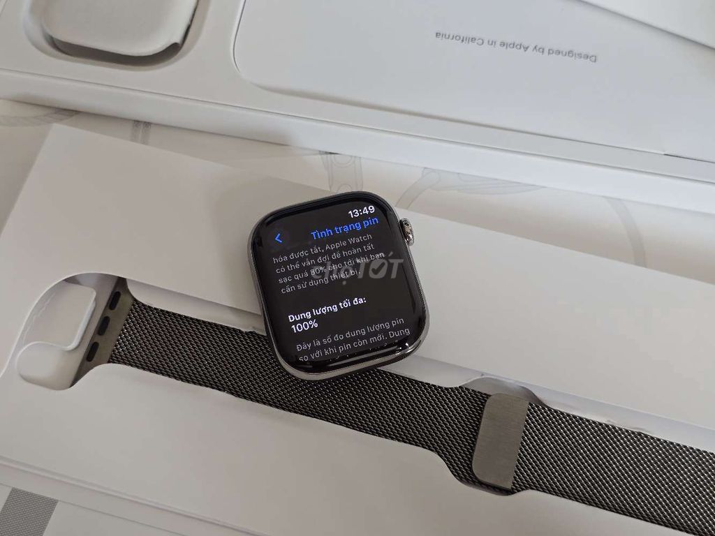 Apple Watch S10 Thép 46mm VN mới đập hộp/ ship