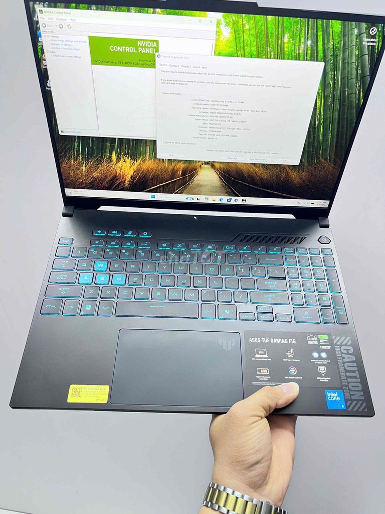 Asus TUF Gaming F16 i5-120H 16 inch 16GB/512GB. Mua bán Laptop tại Quận Đống Đa Hà Nội được đăng bởi Junioor Computer hình 1