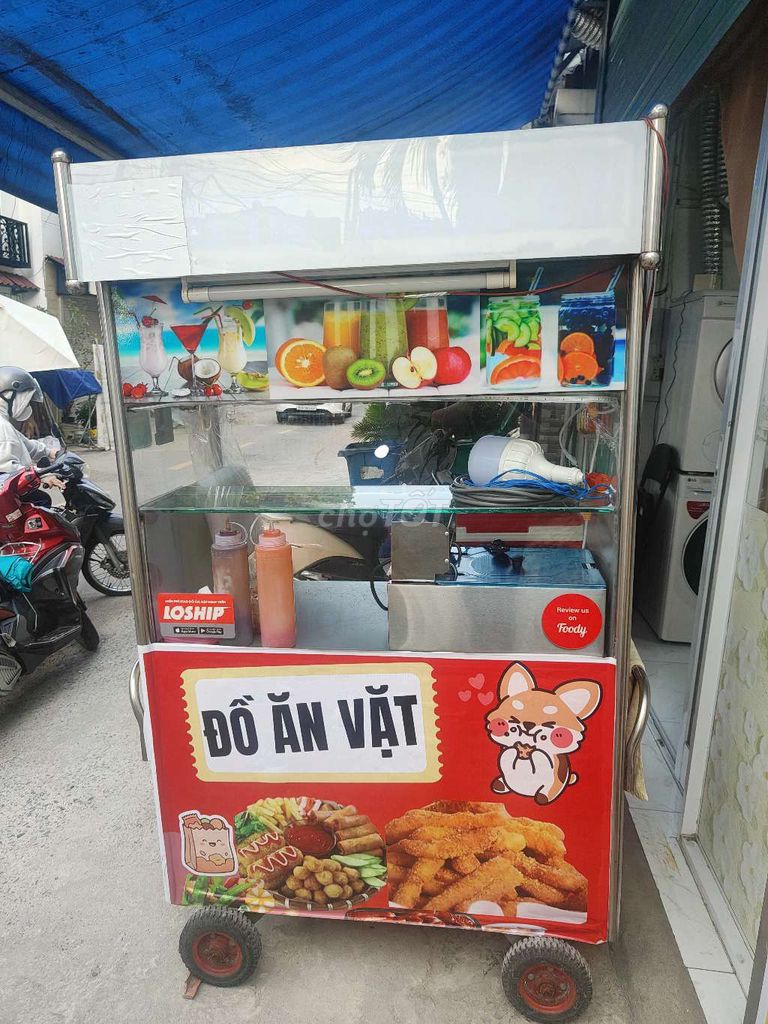 Xe đẩy bán hàng Inox Kính đã sử dụng. Mua bán Đồ chuyên dụng, Giống nuôi trồng tại Quận Gò Vấp Tp Hồ Chí Minh được đăng bởi Anh phúc hình 1