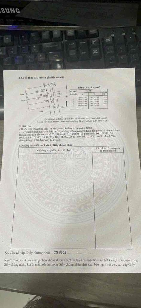 bán đất hà huy giáp phường thạnh xuân dt: 4x16 giá 2.750 ty