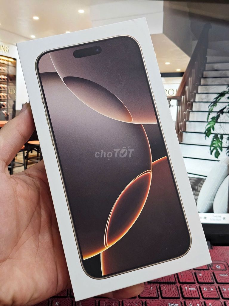 iphone 16 Pro Max 256Gb Sa Mạc,New,VN-A Chính Hãng