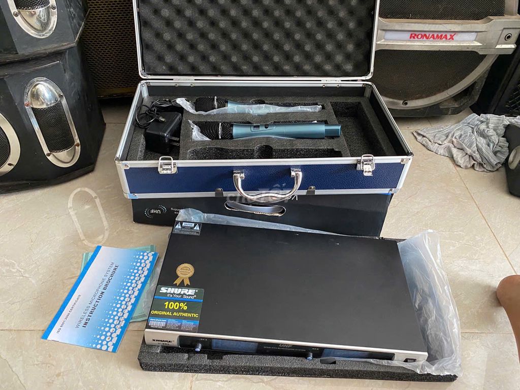 Có bộ míc SHURE U-980 mới nguyên hộp 1tr. Mua bán Tivi, Âm thanh tại Thành phố Biên Hòa Đồng Nai được đăng bởi Thanh lý lô hình 1