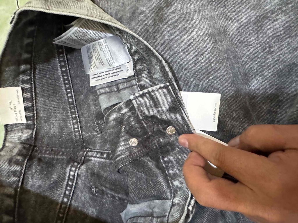 quần jeans ck mới chính hãng