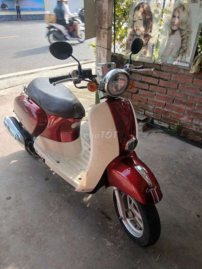 Honda Crea Scoopy 50cc Đỏ trắng
