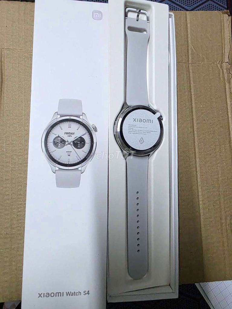 Xiaomi Watch S4 47mm Trắng xám. Mua bán Thiết bị đeo thông minh tại Thành phố Long Khánh Đồng Nai được đăng bởi Vũ thị hồng nhung hình 1