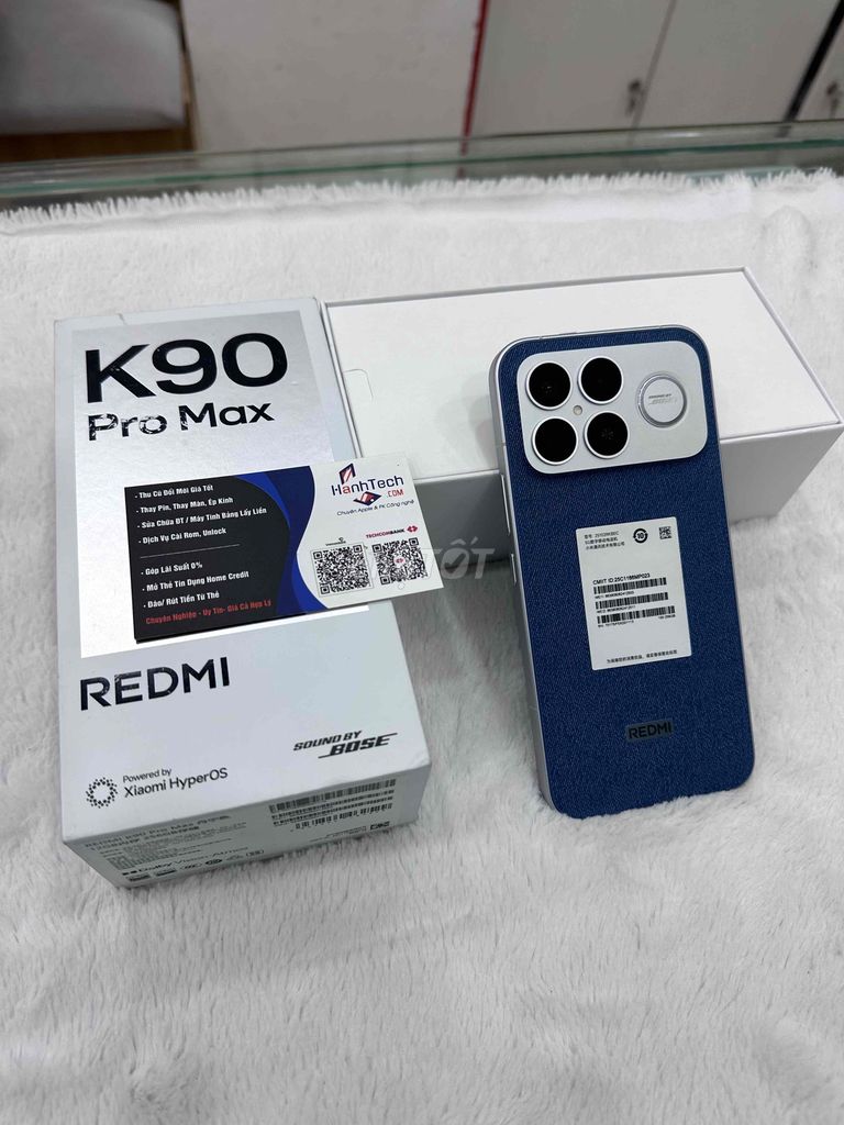 Xiaomi Redmi K90 Pro Max 12/256GB Xanh Likenew. Mua bán Điện thoại tại Quận 3 Tp Hồ Chí Minh được đăng bởi Hạnh Tech hình 1