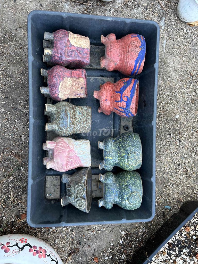 Chậu cây gốm sứ Hàn Quốc 12x10cm. Mua bán Cây cảnh, đồ trang trí tại Thành phố Phan Rang-Tháp Chàm Ninh Thuận được đăng bởi Nguyễn Hùng hình 1