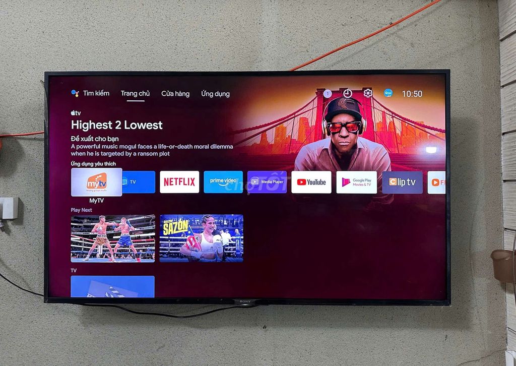  Tivi Sony 55" màn 4K đời cao Android remote nói . Mua bán Tivi, Âm thanh tại Quận 7 Tp Hồ Chí Minh được đăng bởi Hoàng Long Tivi  hình 1