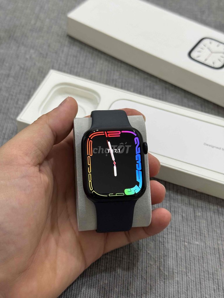 Apple Watch Series 7/45MM GPS Nhôm Midnight