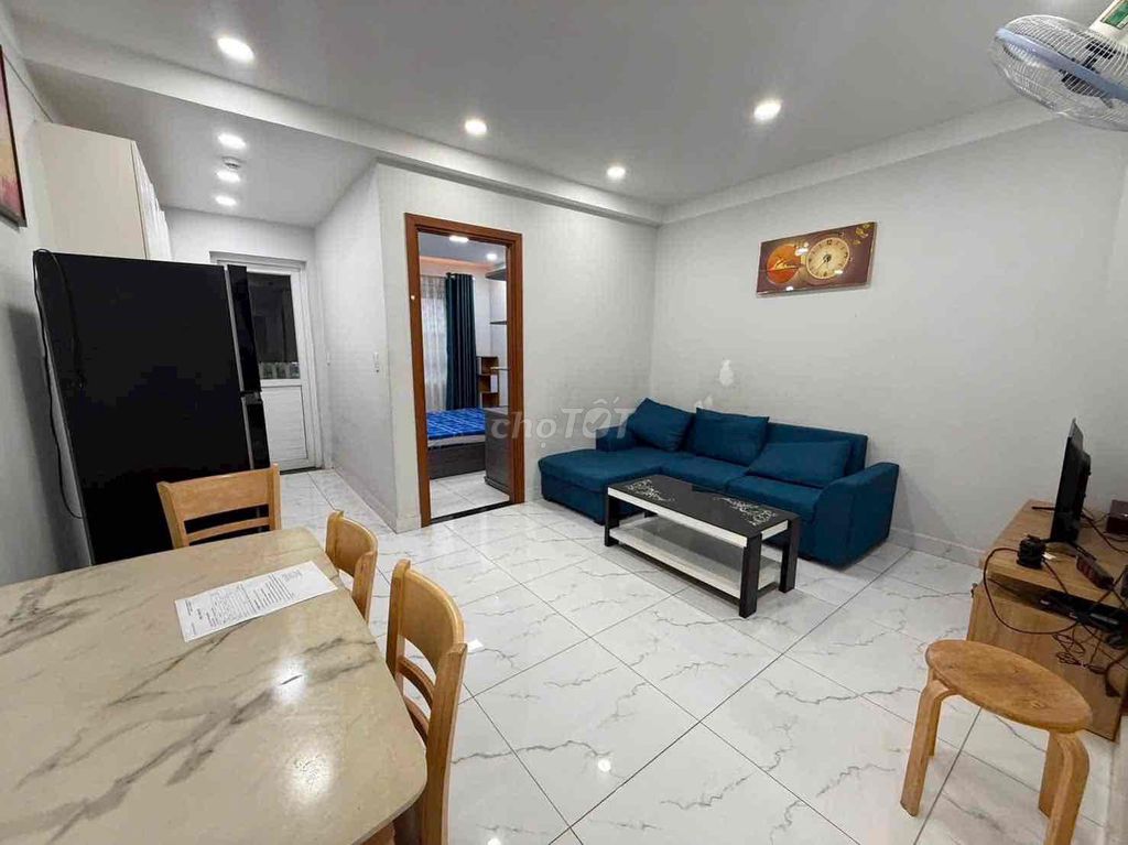 cho thuê 2pn khu dân cư đầy đủ nội thất , chỉ xách vali vào ở 6tr