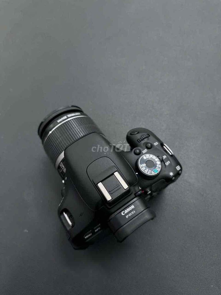 Máy ảnh Canon EOS 600D Đen Like New. Mua bán Máy ảnh, Máy quay tại Thành phố Phú Quốc Kiên Giang được đăng bởi Luân hình 1