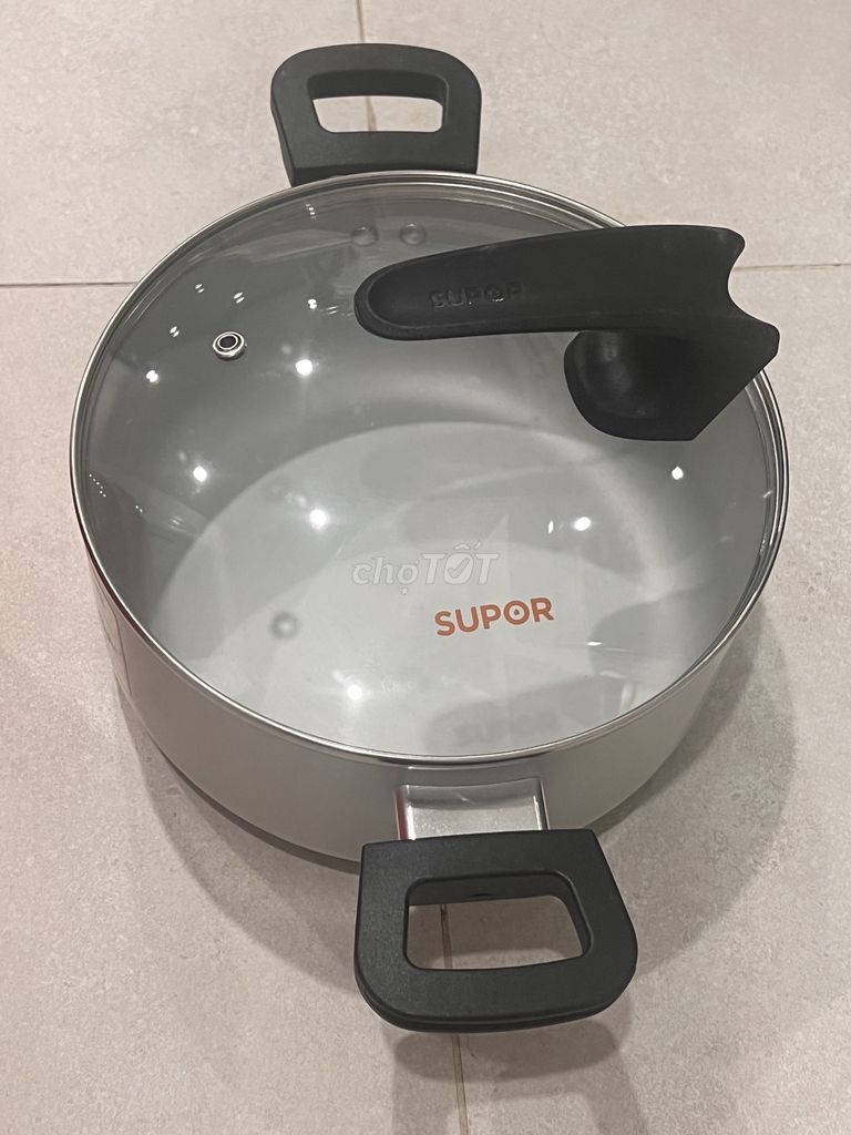 Nồi Supor 22cm chống dính. Mua bán Dụng cụ nhà bếp tại Quận Ba Đình Hà Nội được đăng bởi Giahan hình 1
