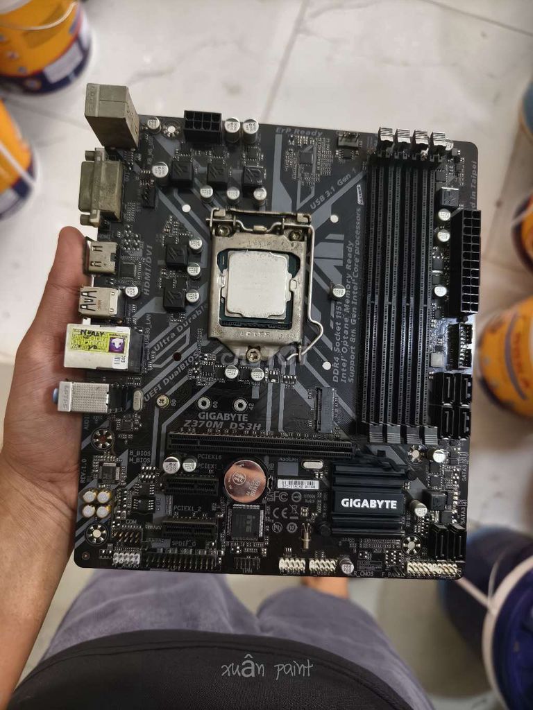 Combo  Z370+ i3 8100. Mua bán Linh kiện (RAM, Card...) tại Huyện Củ Chi Tp Hồ Chí Minh được đăng bởi ph hình 1