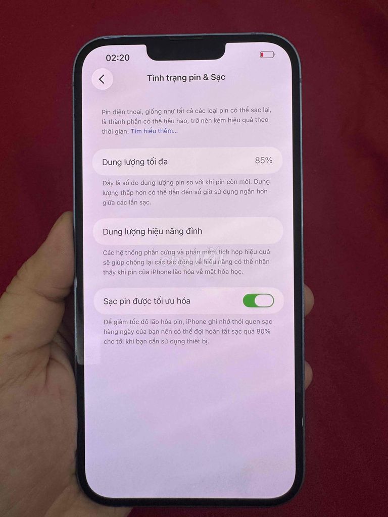 Apple iPhone 14 Plus 128GB Xanh 85%. Mua bán Điện thoại tại Quận Tân Bình Tp Hồ Chí Minh được đăng bởi Bảo Trân hình 1