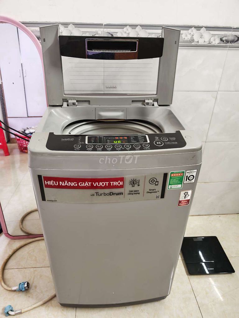 Máy giặt LG 8.0 kg cửa trên Xám. Mua bán Máy giặt tại Quận Cái Răng Cần Thơ được đăng bởi Thái hình 1