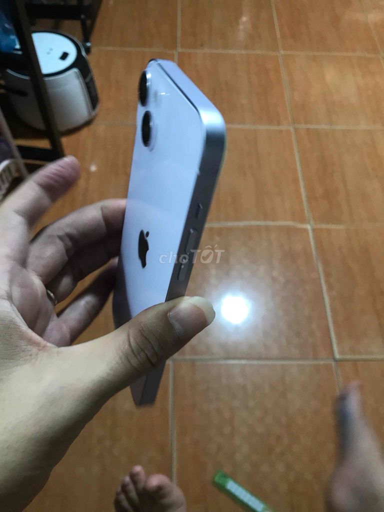 IPHONE 14 plus - tím- 128gb Quốc tế nguyên bản. Mua bán Điện thoại tại Quận Cầu Giấy Hà Nội được đăng bởi Hồng ngọc hình 1