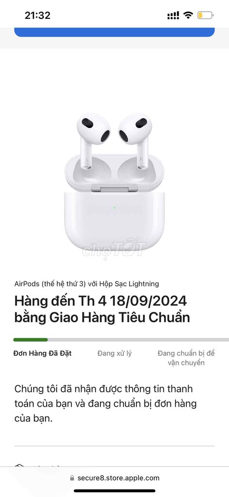 bán tai nghe airpod 3 new nguyên seal 100%