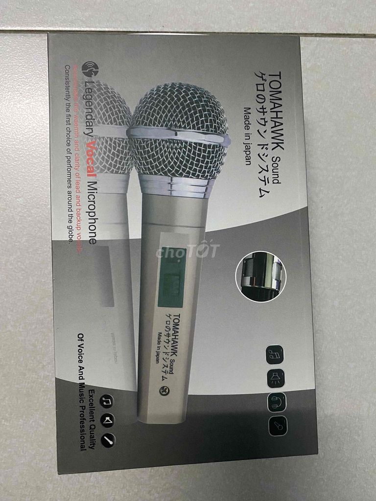 2 Microphone Tomahawk Sound Legendary Vocal. Mua bán Tivi, Âm thanh tại Thành phố Huế Thừa Thiên Huế được đăng bởi Ly hình 1