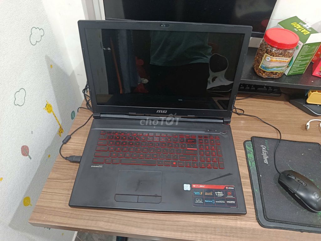 MSI GL73 Intel i7-8750H 16GB/238GB SSD GTX 1050. Mua bán Laptop tại Quận Liên Chiểu Đà Nẵng được đăng bởi Văn Thanh Trương hình 1