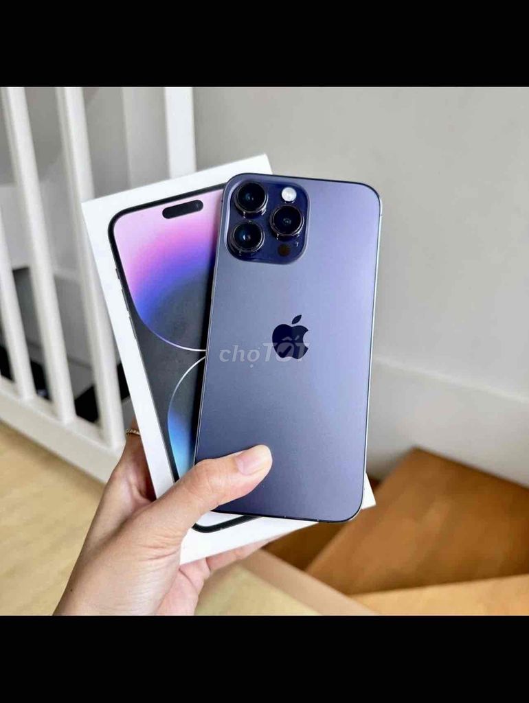 iPhone 14 Pro Max 256G Tím FULLBOX BH APPLE 2024. Mua bán Điện thoại tại Quận 10 Tp Hồ Chí Minh được đăng bởi iStockHCM hình 1
