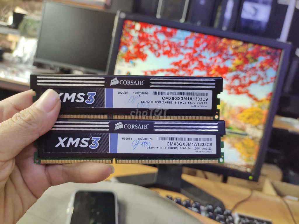 🗺️RAM DDR3 8GB TẢN CORSAIR LẮP MÁY RIN