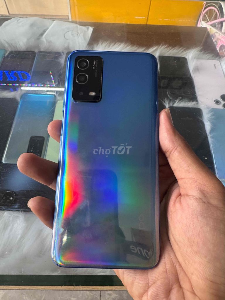 OPPO A55 Xanh 64GB. Mua bán Điện thoại tại Thành phố Quảng Ngãi Quảng Ngãi được đăng bởi Phát Tài Mobile  hình 1