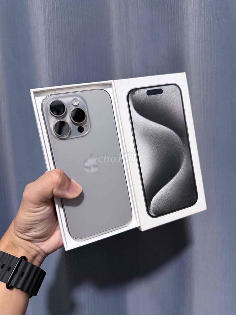 iPhone 15 Pro QT 128G màu Tự Nhiên 99%. Mua bán Điện thoại tại Thành phố Vĩnh Long Vĩnh Long được đăng bởi Nguyễn Phúc Hậu hình 1