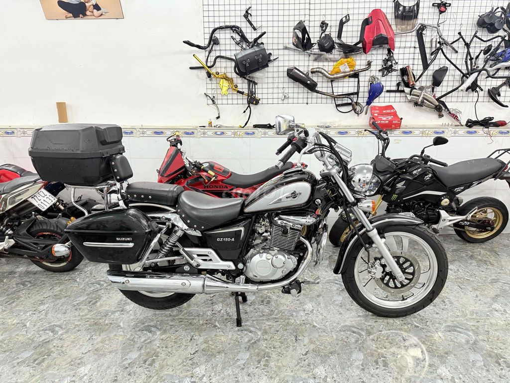 Suzuki GZ150A 2021 Đen 3000 km. Mua bán Xe máy tại Thành phố Thủ Đức Tp Hồ Chí Minh được đăng bởi SHOP XE LƯỚT TUẤN DUY MOTOR LINH XUÂN THỦ ĐỨC hình 3