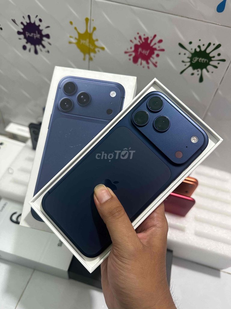 iPhone 17 Pro Max 256GB Xanh. Mua bán Điện thoại tại Huyện Bình Chánh Tp Hồ Chí Minh được đăng bởi Lâm mobiphone hình 1