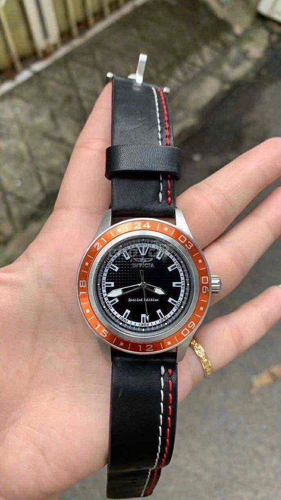 Đồng hồ Invicta Nam 44mm Đen. Mua bán Đồng hồ tại Thành phố Biên Hòa Đồng Nai được đăng bởi Shop Thanh Lí Hàng Cũ Chính hãng hình 1