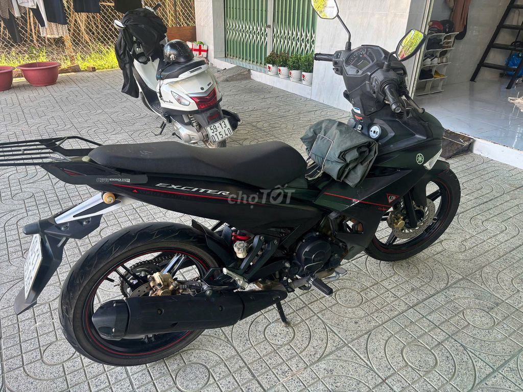 Yamaha Exciter 150 Đen Côn tay 2017. Mua bán Xe máy tại Huyện Long Thành Đồng Nai được đăng bởi Thiên Trần hình 2