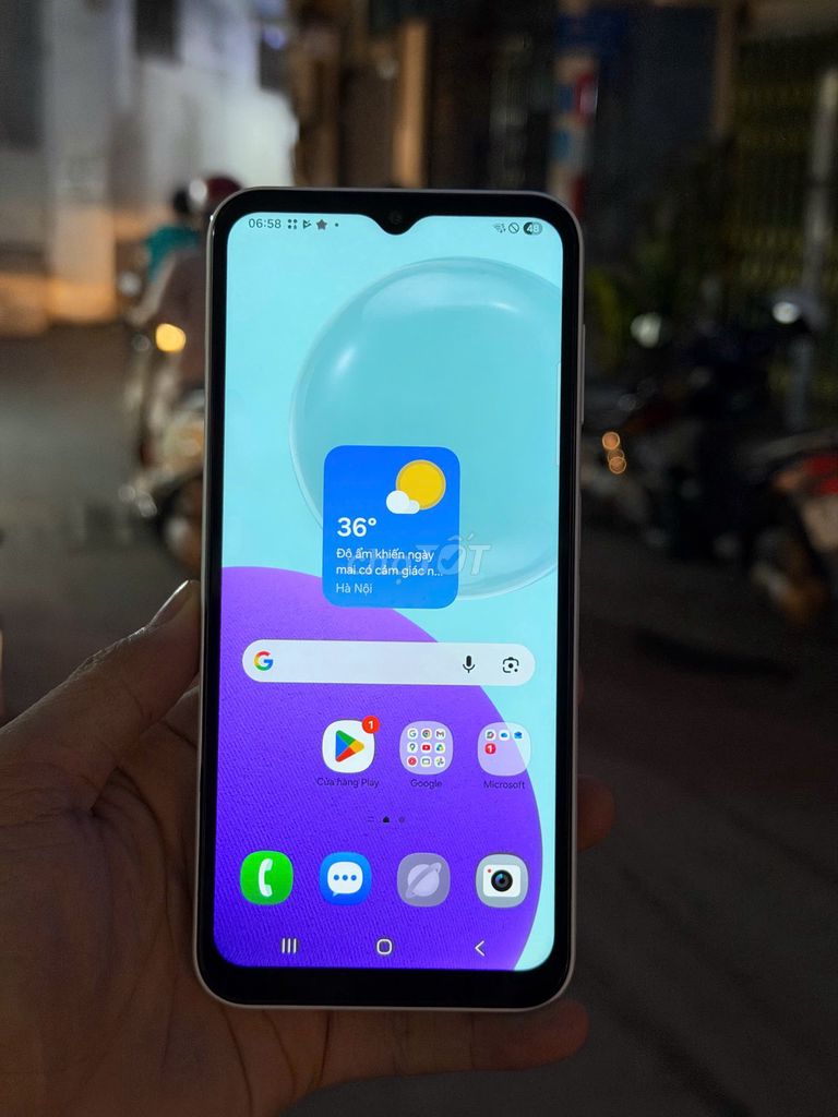 Samsung Galaxy M44 5G 6GB/128GB Trắng. Mua bán Điện thoại tại Quận Đống Đa Hà Nội được đăng bởi NHẬT LỆ CAMERA hình 1