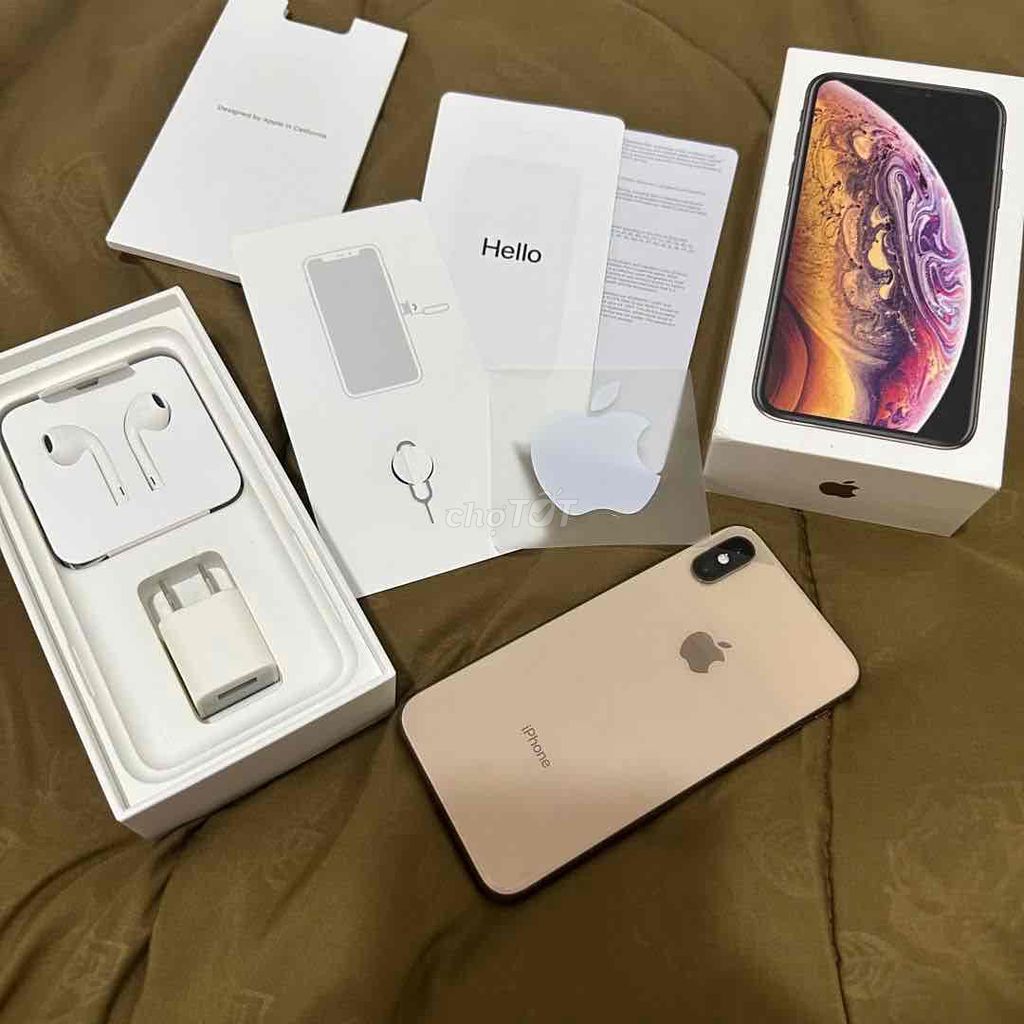 iphone Xs max 256 gold mới mua còn BH 11th cần ban