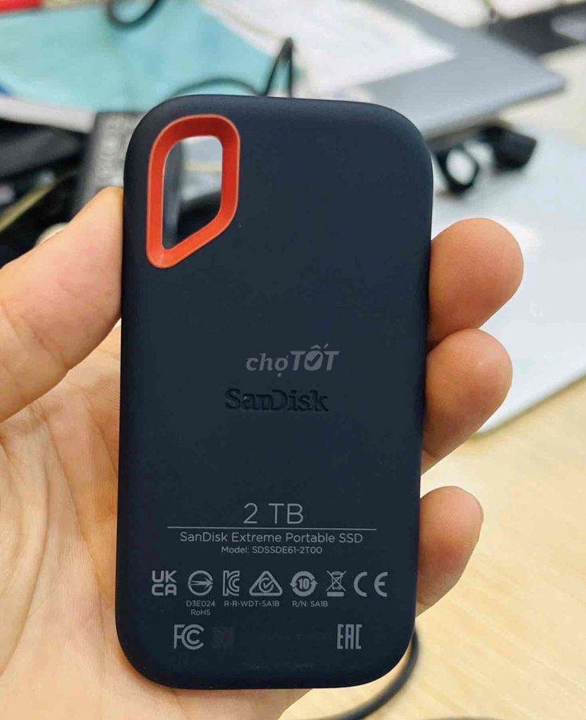 SanDisk E61 Extreme Portable SSD 2TB Royal Blue. Mua bán Linh kiện (RAM, Card...) tại undefined undefined được đăng bởi Thế Hoàng hình 1