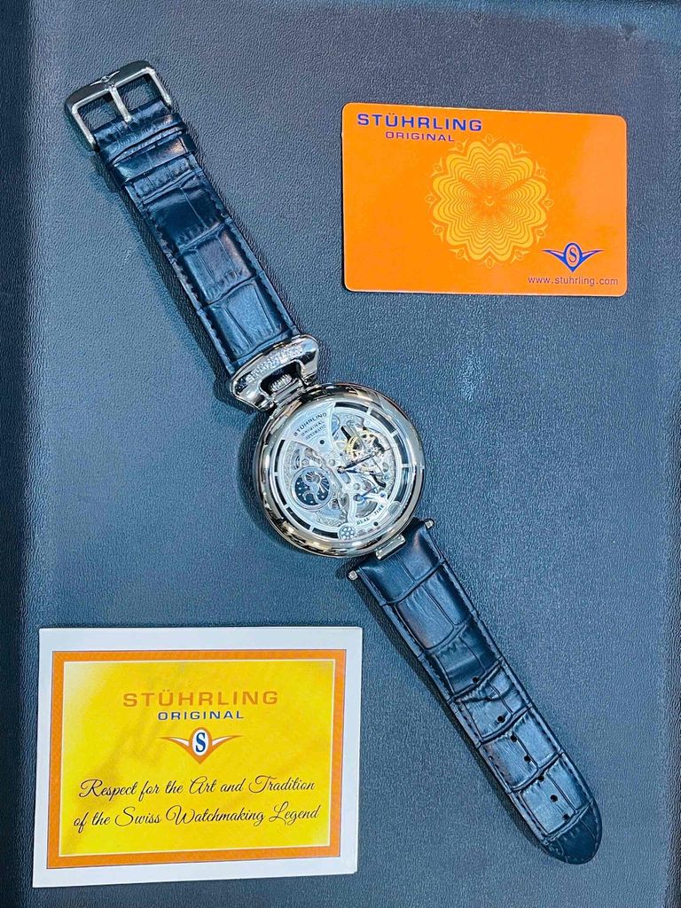 Đồng hồ đeo STUHRLING ORIGINAL LEGACY FULL BOX. Mua bán Đồng hồ tại Quận 6 Tp Hồ Chí Minh được đăng bởi Trọng Nghĩa hình 3