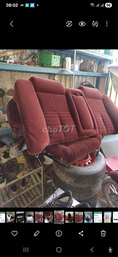 Ghế ô tô Toyota Camry Nỉ Đỏ đô. Mua bán Phụ tùng xe tại Huyện Củ Chi Tp Hồ Chí Minh được đăng bởi nguyen ho hình 2