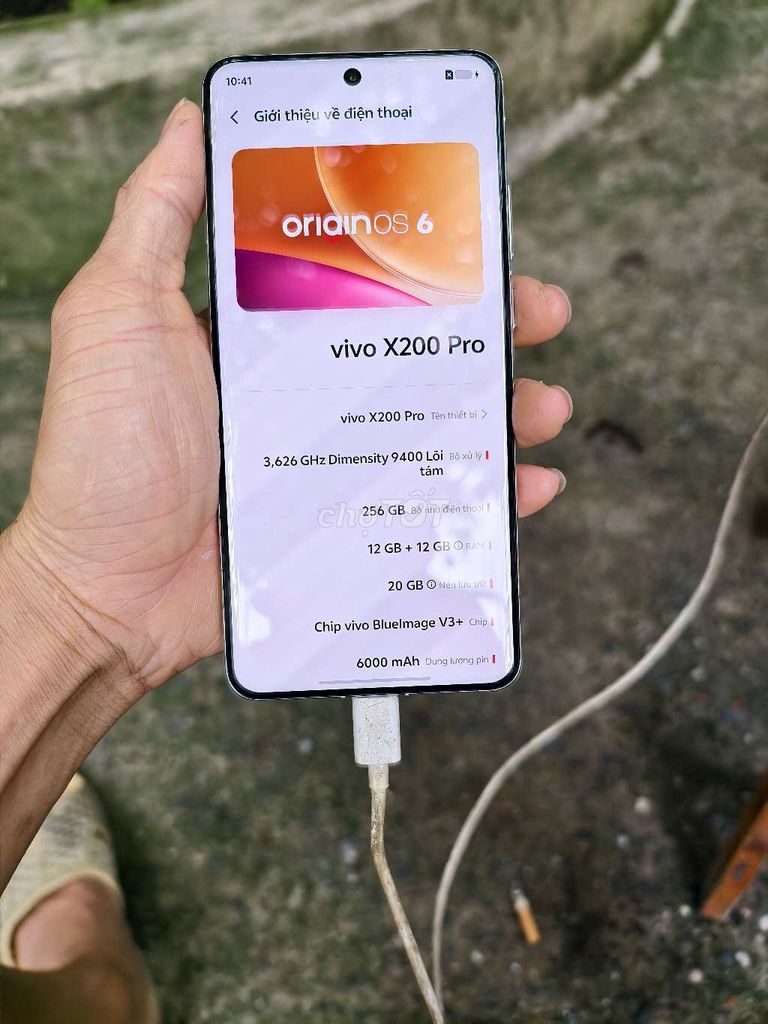 Vivo X200 Pro 256GB Trắng fullbox GL. Mua bán Điện thoại tại Huyện Hóc Môn Tp Hồ Chí Minh được đăng bởi anh 5 hình 1