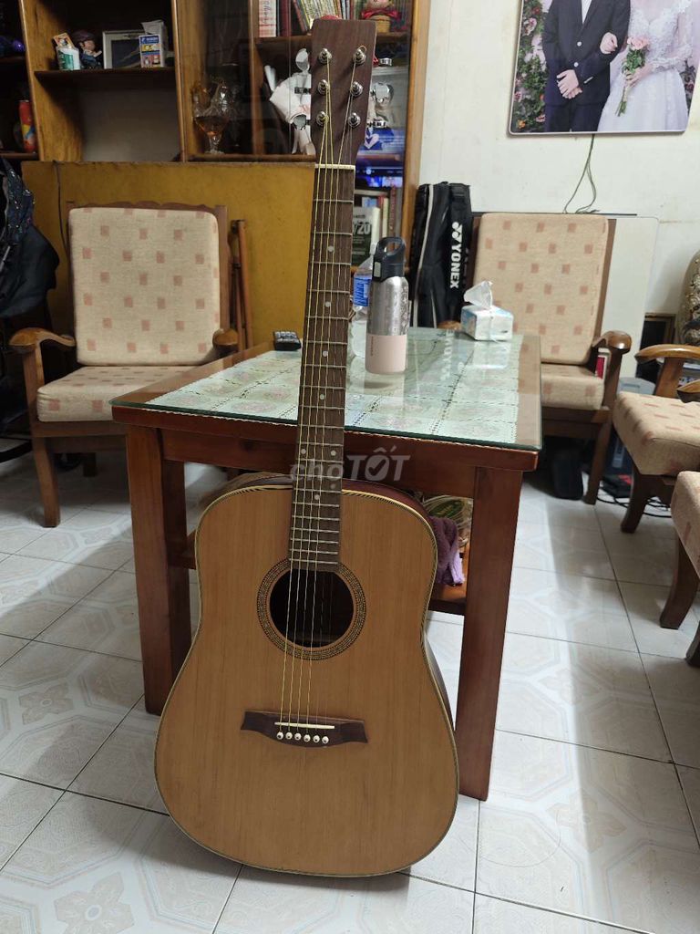 Đàn guitar acoustic Gỗ đệm hát. Mua bán Nhạc cụ tại Quận Đống Đa Hà Nội được đăng bởi Hieu hình 1