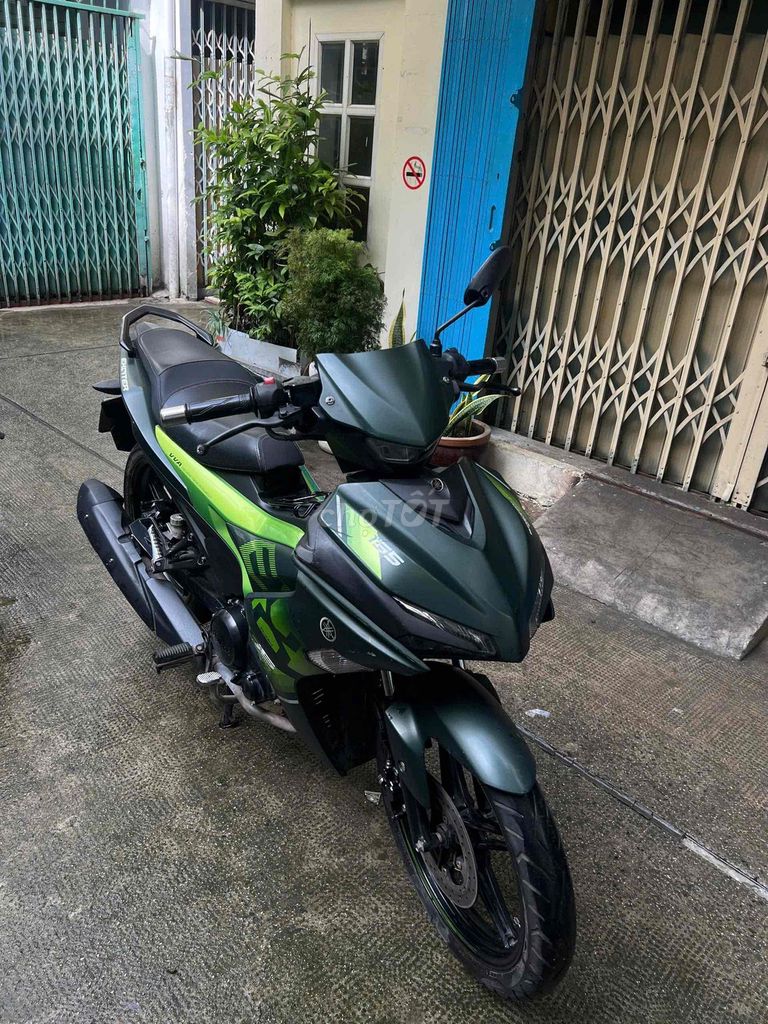 Yamaha Exciter 155i Xanh đen Côn tay. Mua bán Xe máy tại Quận 1 Tp Hồ Chí Minh được đăng bởi Tuấn moto hình 1